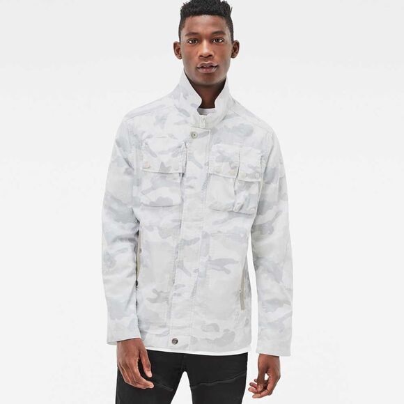 Gstar Ospak Deconstructed Splatter Overshirt small - Picture 16 of 16